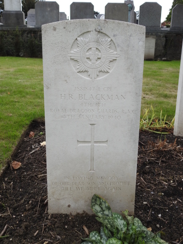 Lance Corporal Herbert Blackman
