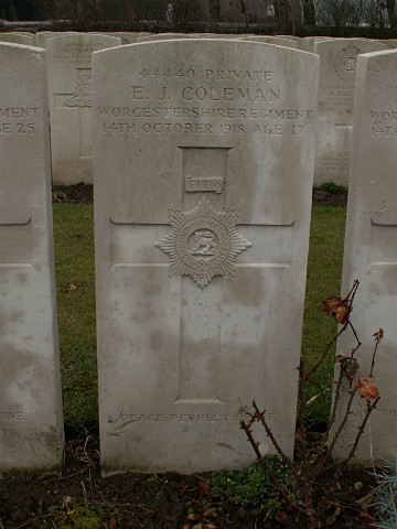 Private Ernest Coleman