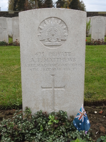 Private Arthur Matthews