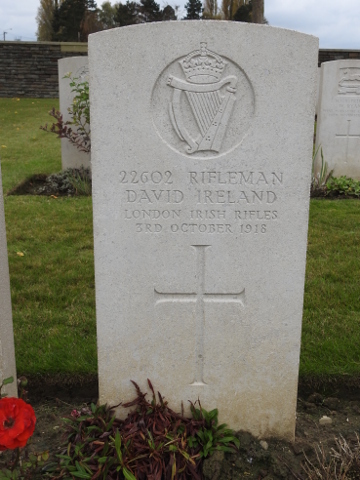 Rifleman David Ireland