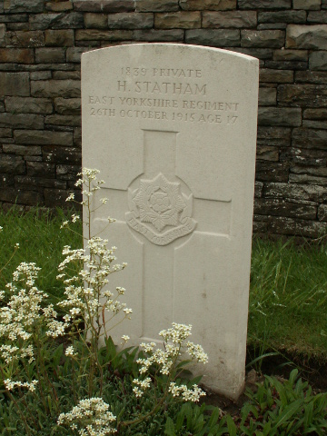 Private Harold Statham
