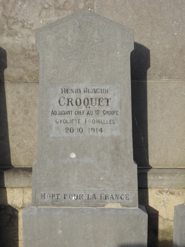 Adjudant Chef Henri Croquet