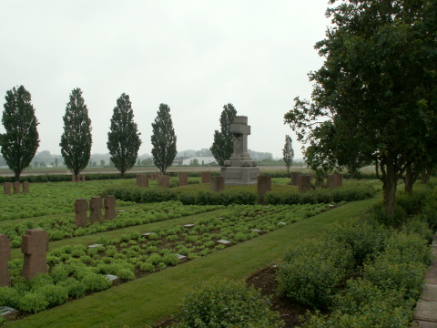 Wicres route de la Bassée Soldatenfriedhof