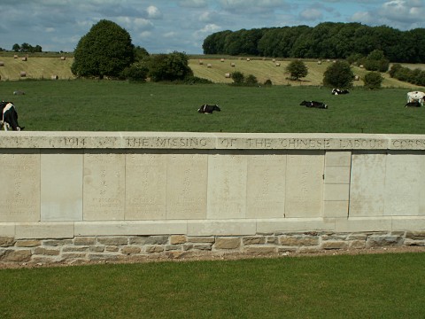 The memorial to the missing