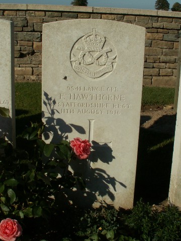 Lance Corporal Frederick Hawthorne