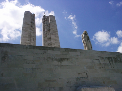 The memorial in 2003