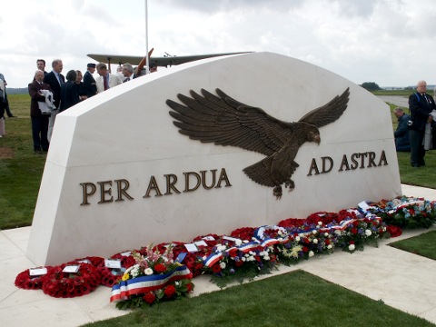 Air Services Memorial at Saint Omer Aerodrome