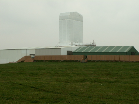The monument was covered up in 2005