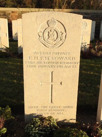 Private Edward Coward