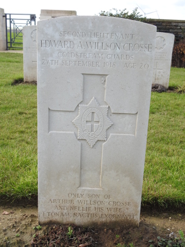 2nd Lieutenant Edward Willson Crosse