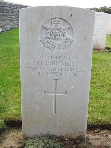 Guardsman Harry Quinnell