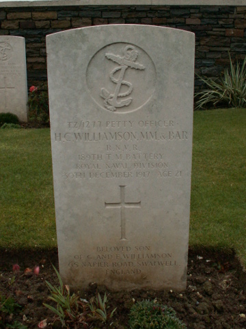 Hilton Williamson MM and Bar