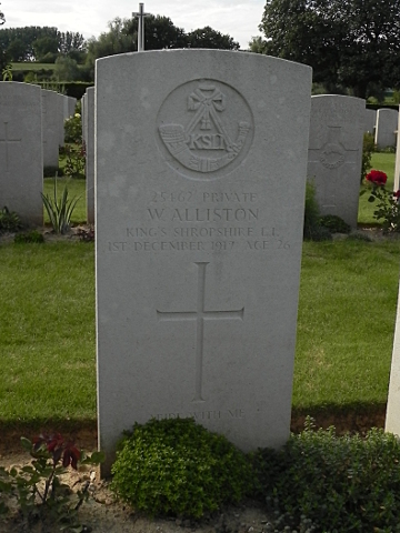 Private Walter Alliston
