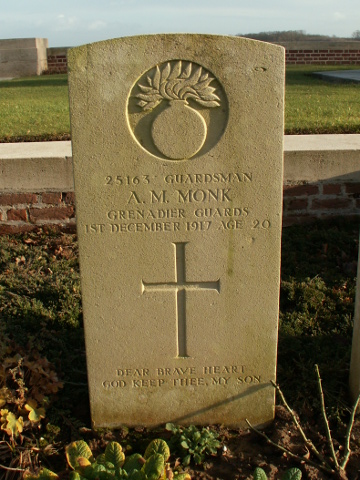 Guardsman Arthur Monk