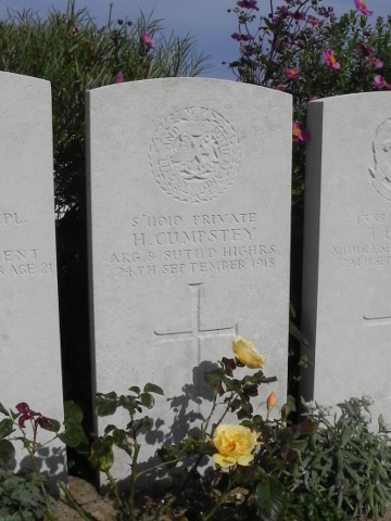 Private Herbert Cumpstey