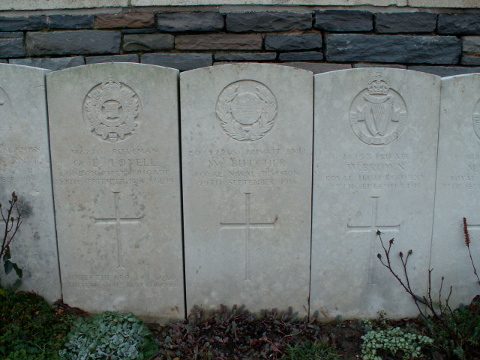 Some of the burials