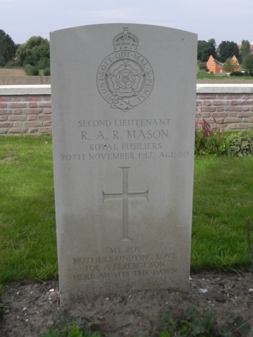 2nd Lieutenant Royston Mason