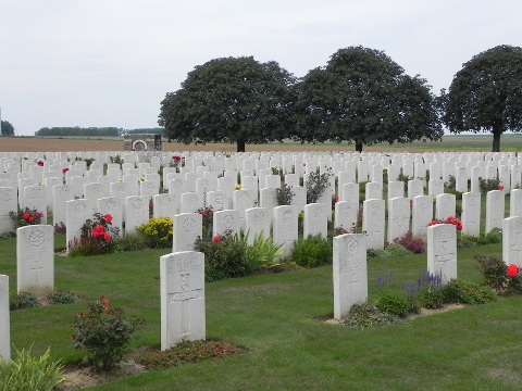 Rocquigny-Equancourt Road British Cemetery