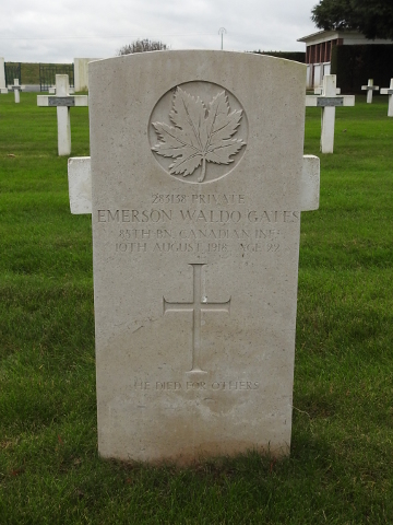 Private Emerson Gates