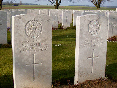 Riflemen Matthews and Everest