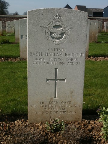 Captain Basil Hallam Radford