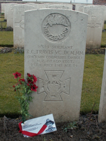 Richard Travis VC DCM MM