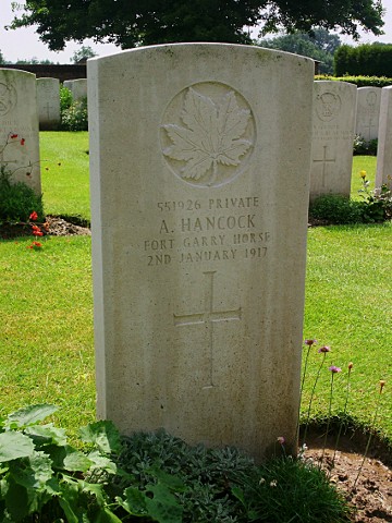 Private Ambrose Hancock