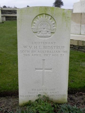 Lieutenant Wilfred Bidstrup