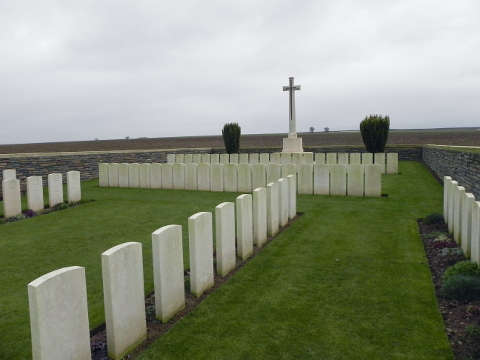 Vraucourt Copse Cemetery