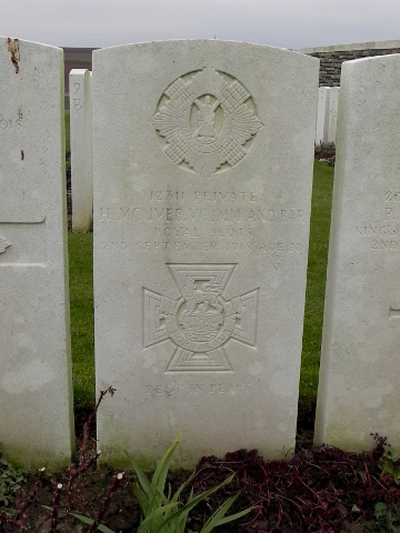 Hugh McIver VC MM & Bar