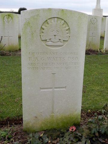 Lieutenant Colonel Bertram Watts DSO