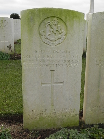 Private Arthur Jeffs