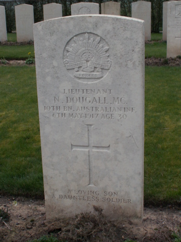 Lieutenant Norman Dougall MC