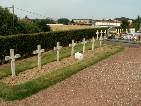 Civilians from Aubigny killed during both wars