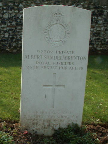 Private Albert Brunton