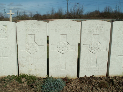 Soldiers from 1st Bn East Yorkshire Regiment
