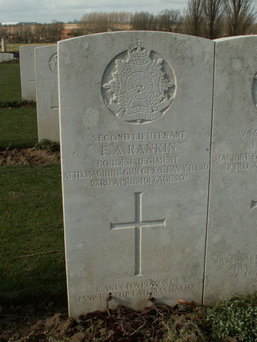 2nd Lieutenant Frederick Rankin