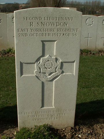 2nd Lieutenant Ralph Snowdon