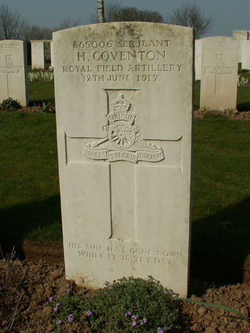 Serjeant Harry Coventon