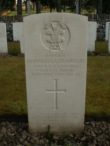 Captain Hedworth Fellowes MC