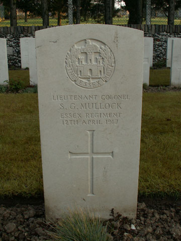 Lt Colonel S Mullock