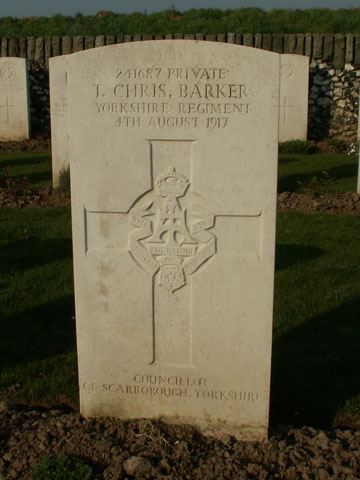 Private Chris Barker