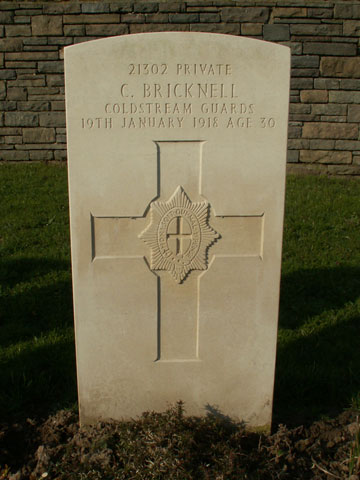 Guardsman Charles Bricknell