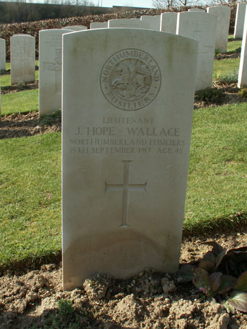 Lieutenant J Hope-Wallace