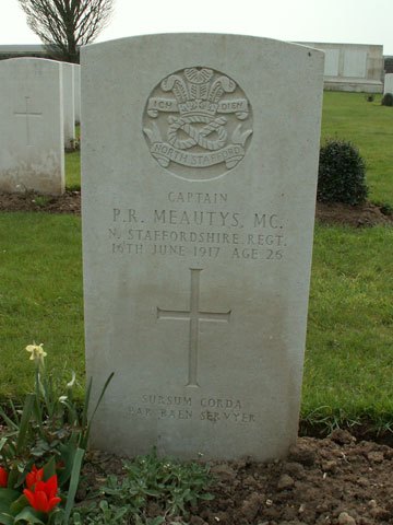 Captain Paul Meautys MC