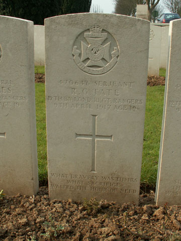 Sergeant Reginald Tate