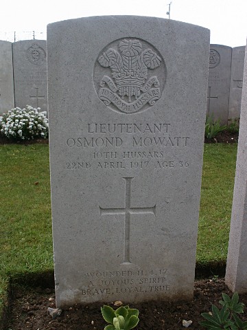 Lieutenant Osmond Mowatt