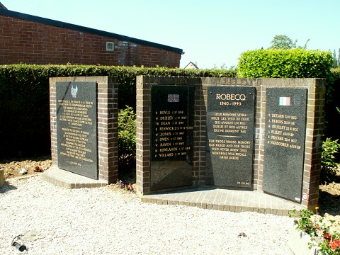 The monument at Robecq