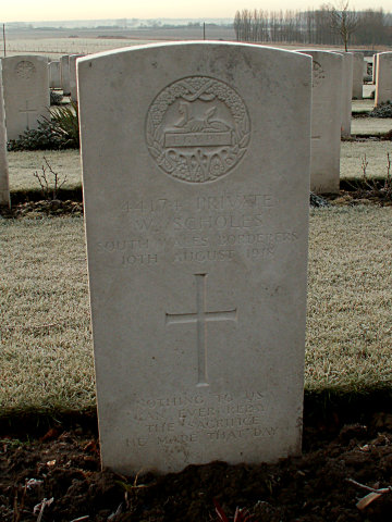Private William Scholes