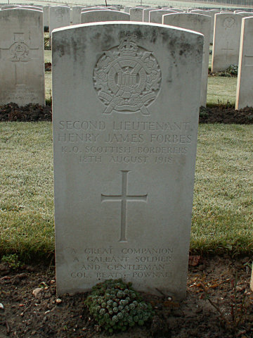 2nd Lieutenant Henry Forbes